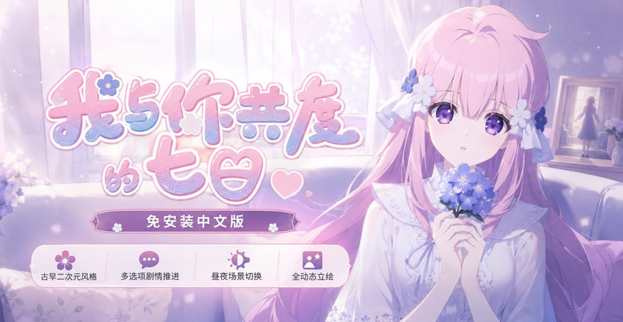 粉毛少女七日悬疑视觉小说：失忆房间的秘密热点