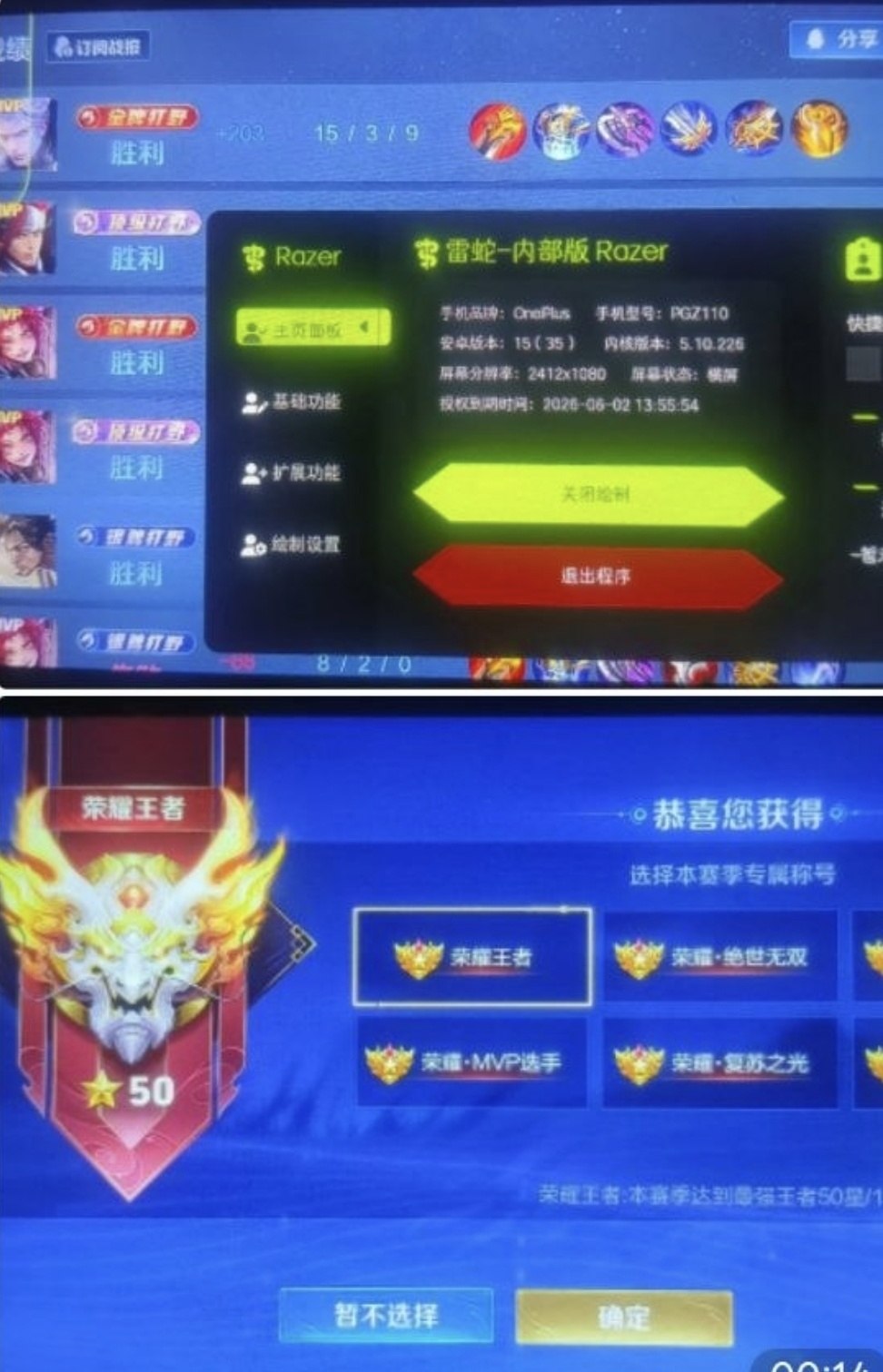 王者荣耀抢先服雷蛇内核2024最新版免费下载
